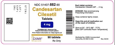 51407-882-90 - Candesartan Cilexetil 4 mg - Rev. 0324.jpg 51407-882-90 - Candesartan Cilexetil 4 mg - Rev. 0324.jpg - 51407 882 90 Candesartan Cilexetil 4 mg Rev. 0324